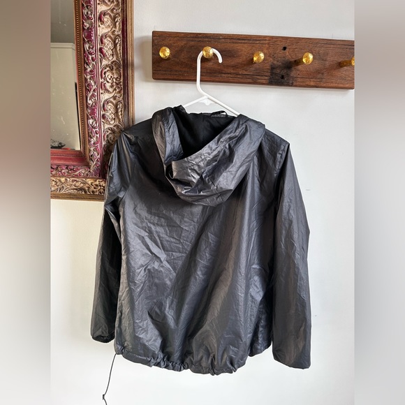 adidas black rain coat - Picture 2 of 2